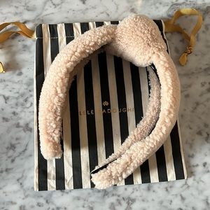 Lela Sadoughi shearling headband